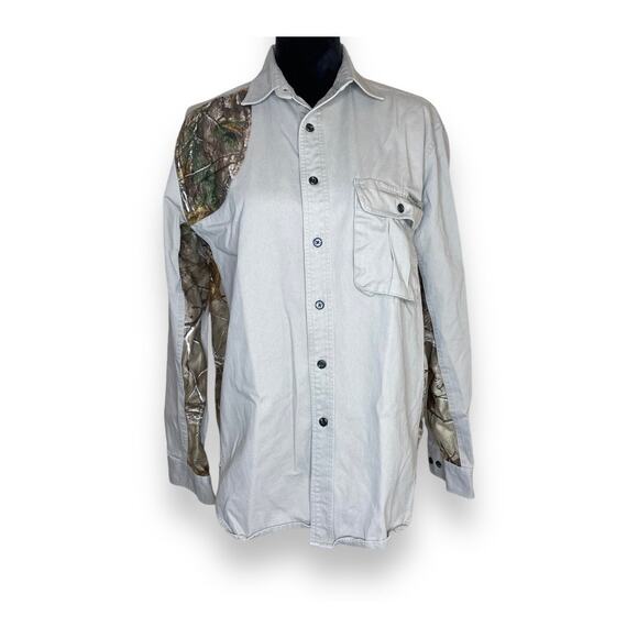 Wrangler Other - Wrangler | Men’s Pro Gear Tan Camo Button Up Shirt
